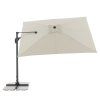 Moderní slunečník s boční nohou Doppler ACTIVE 310  x 210 cm, přírodní