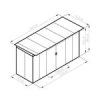 3507392 6 zahradni domek g21 grah 483 340 x 142 cm antracitovy