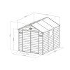 3507434 1 zahradni domek g21 boston 670 241 x 278 cm plastovy svetle sedy