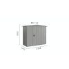 3507650 2 zahradni domek hormann modern 1 sedlova strecha dvoukridle dvere