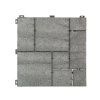 gumova dlazdice stone mosaic 30 x 30 cm seda