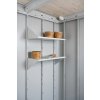 3509179 22 zahradni domek neo 2c tmave seda dvoukridle dvere