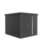 3509317 10 zahradni domek neo 3b tmave seda jednokridle dvere