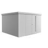 3509587 zahradni domek neo 4d stribrna dvoukridle dvere