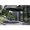 Zahradní slunečník Shadowflex 350cm s bočním stíněním, royal grey