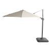 Zahradní slunečník Shadowflex 350cm s bočním stíněním, royal grey