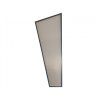 Boční stěna ke stříšce T-160, RAL7016, bronz - pravá