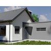 Vchodová stříška Covernit L-160, antracit/čirá