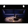 CROCODOG STRIPED PET BED