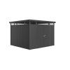 Zahradni domek Biohort Highline H6 dvoukridle dvere, tmave sedy[1]