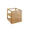 Teaková vložka do stolu OFYR PRO s 1 dvířky Teak Wood Small