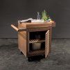 Teaková vložka do stolu OFYR PRO s 1 dvířky Teak Wood Small