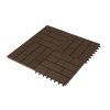 WPC dlaždice SAMOA 30 x 30 cm, Indický teak