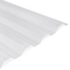 Trapéz polykarbonátová deska Palram - čirá 2,5 m, 2500 x 1060 x 0,8 mm