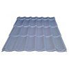 Plechová střešní krytina Classic Tile 2250 x 1200 mm hnědá
