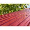 Trapézový plech T18 2000 x 1150 mm hnědá, cena za m2