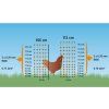 Vodivá síť pro drůbež KERBL 292274, 106 cm x 15 m / 2 hroty