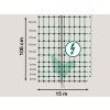 Vodivá síť pro drůbež KERBL 292274, 106 cm x 15 m / 2 hroty