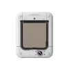 Dvířka pro kočky na mikročip KERBL 80869 CAT MATE - 360W, 4-cestná, bílá