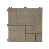 gumova dlazdice stone mosaic hneda dub