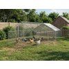 venkovni vybeh strend pro pro drubez voliera klec se strechou 3 x 6 x 2 m