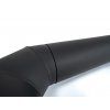 Roura kouřová 120 mm/75 cm, silnostěnné 1,5 mm, černá